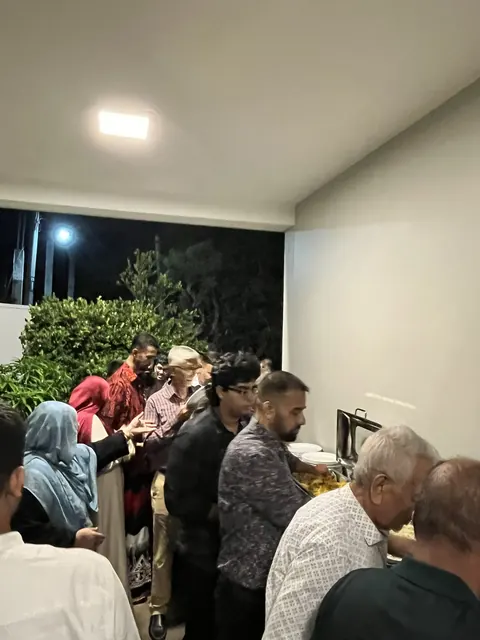 Family members gathered after the 2026 Annual General Meeting.