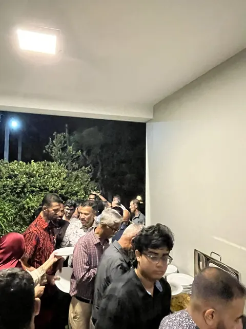 Family members gathered after the 2026 Annual General Meeting.