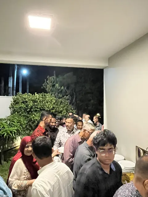Family members gathered after the 2026 Annual General Meeting.