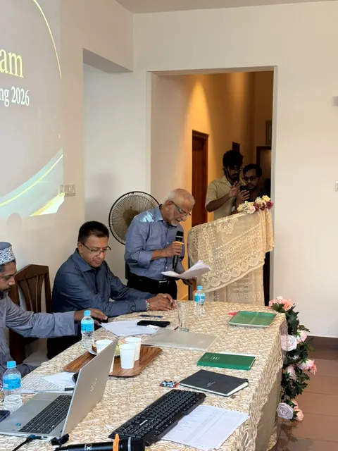 A moment from the 2026 Annual General Meeting.